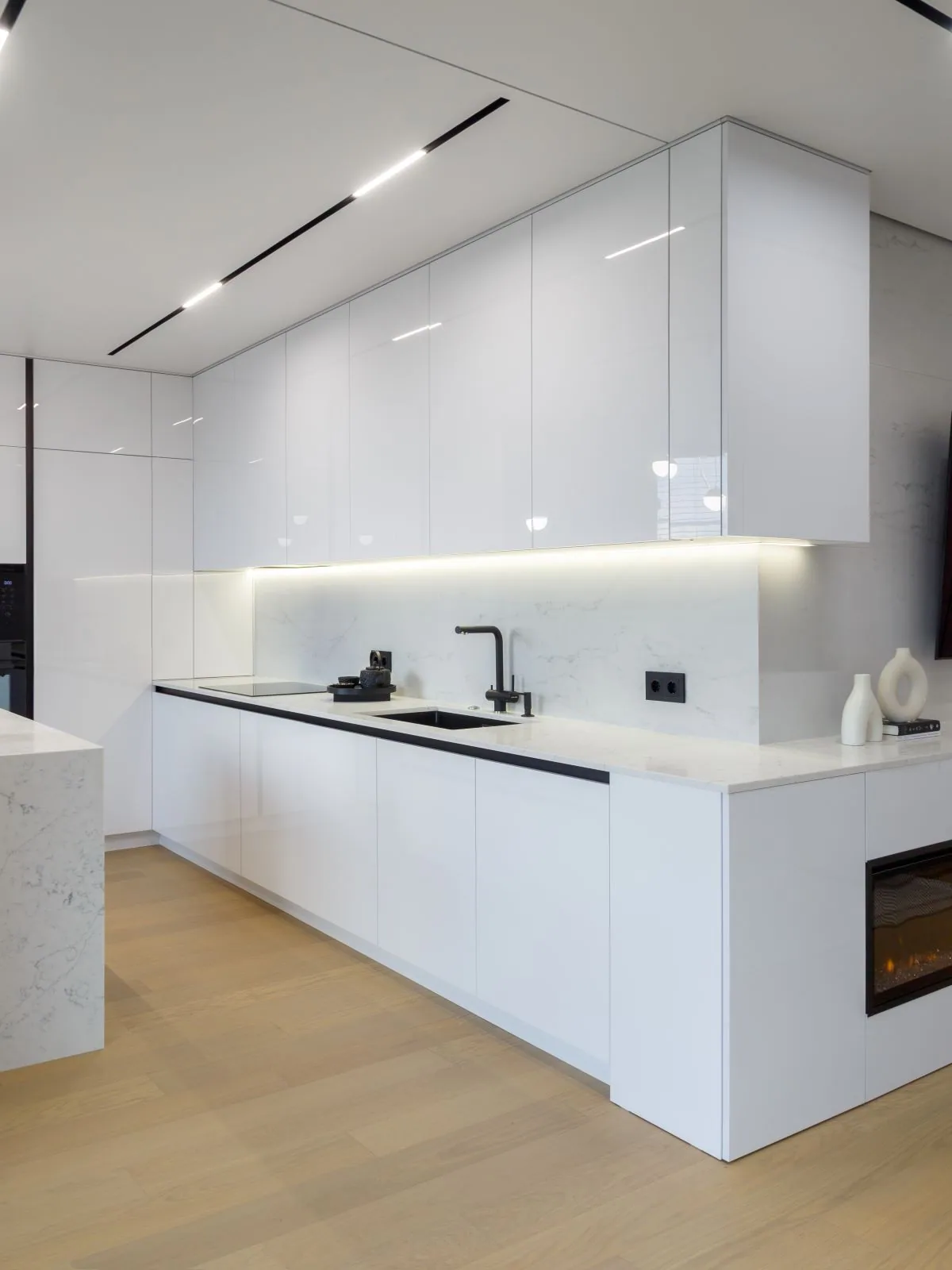 Fargo Quartz Parquet Классик 5 мм Дуб Шампань: в интерьере