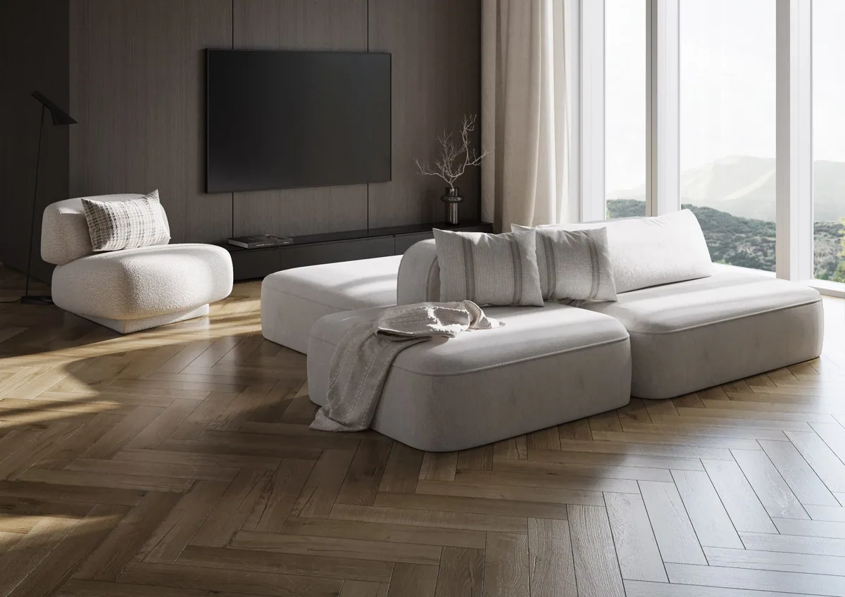 Fargo Parquet LVT Дуб Робуста: в интерьере