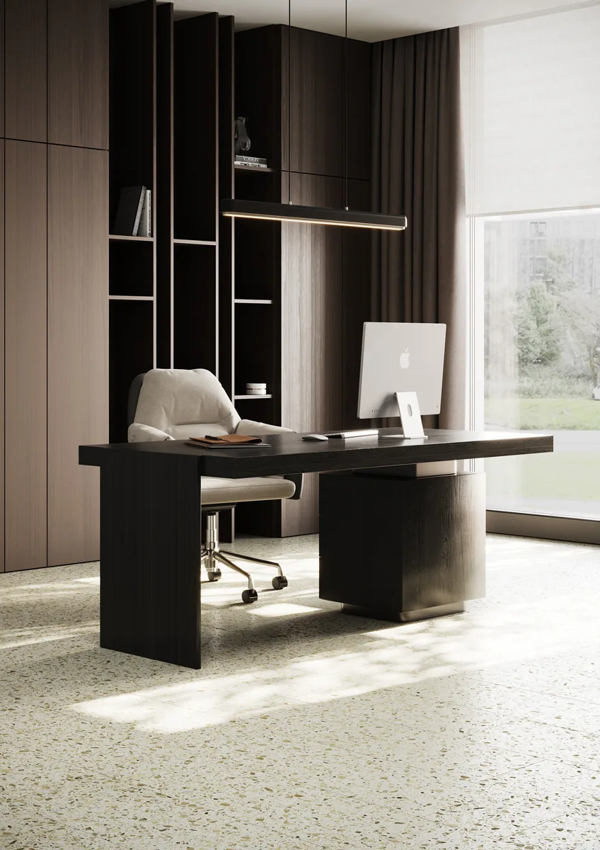 Fargo Stone LVT Терраццо Бежевый: в интерьере
