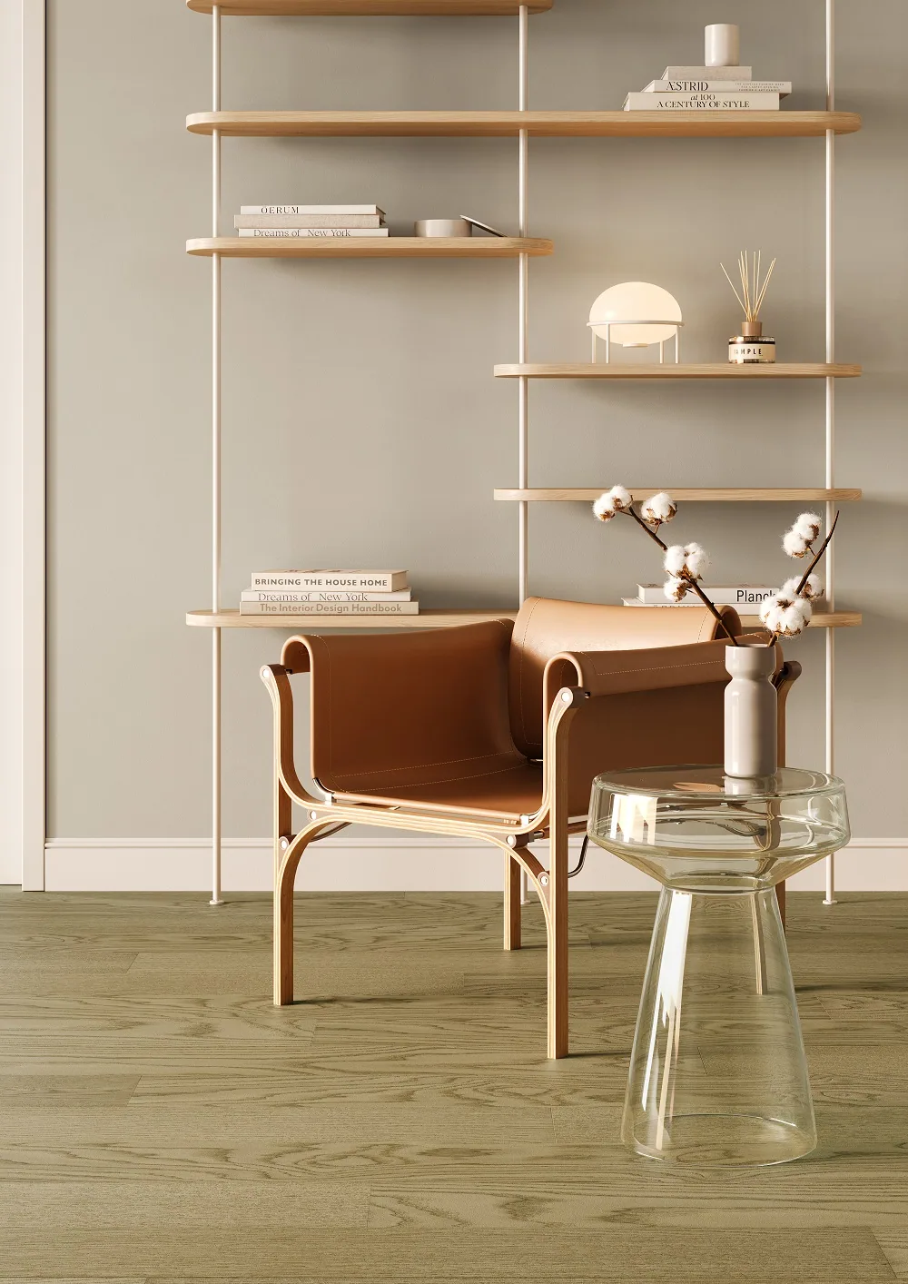 Fargo Quartz Parquet Классик 5 мм Дуб Флэт Уайт: в интерьере
