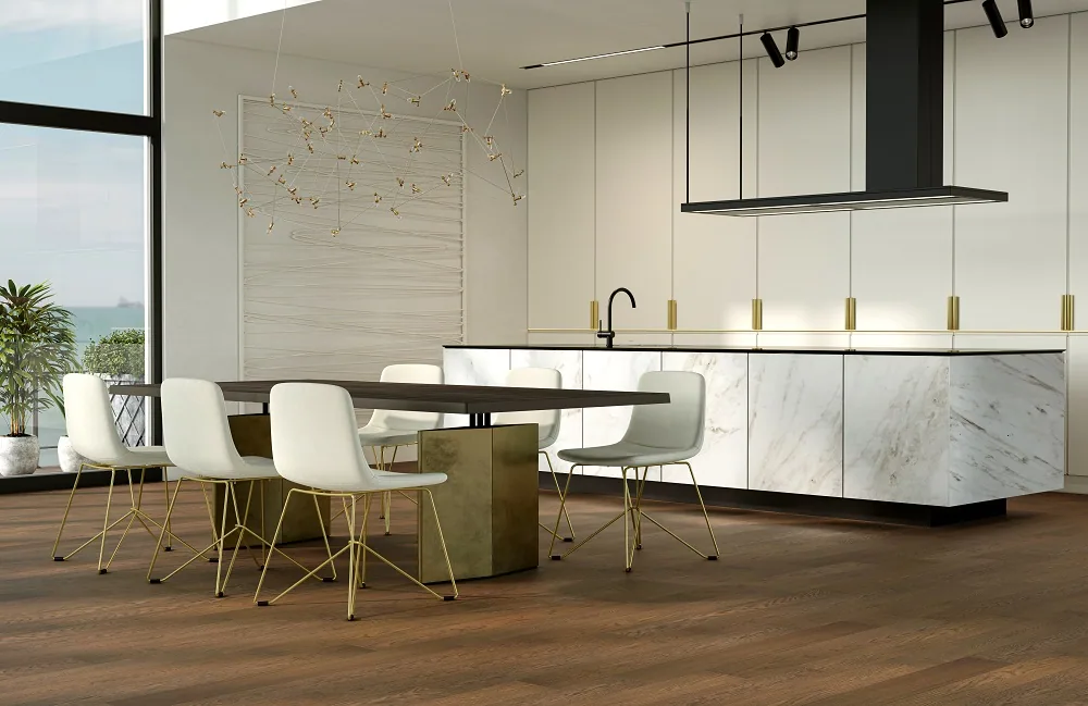 Fargo Quartz Parquet Классик 5 мм Дуб Рустикальный: в интерьере