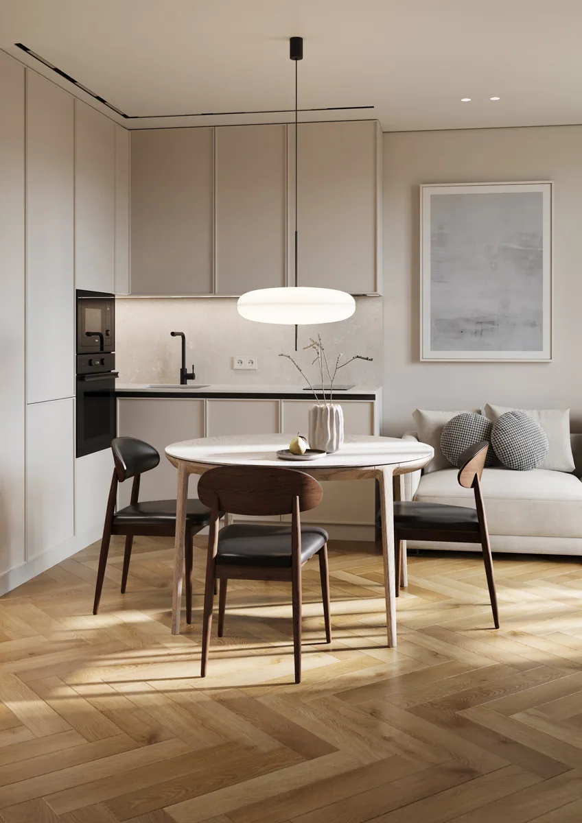 Fargo Parquet LVT Дуб Окленд: в интерьере