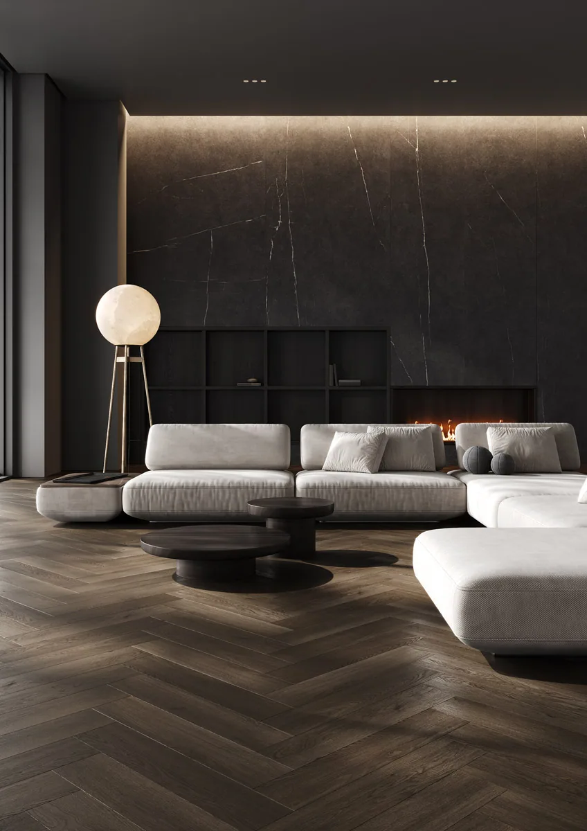 Fargo Bevel Parquet Дуб Бали: в интерьере