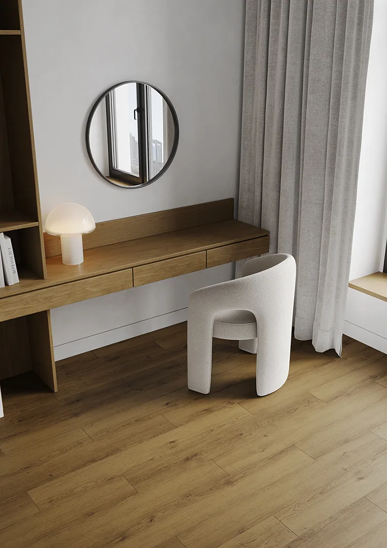 Fargo Comfort LVT Дуб Данди: в интерьере