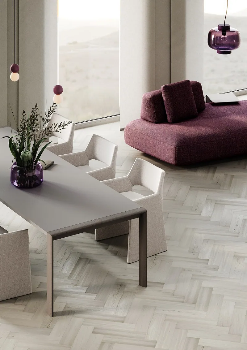 Fargo Herringbone Дуб Модена: в интерьере