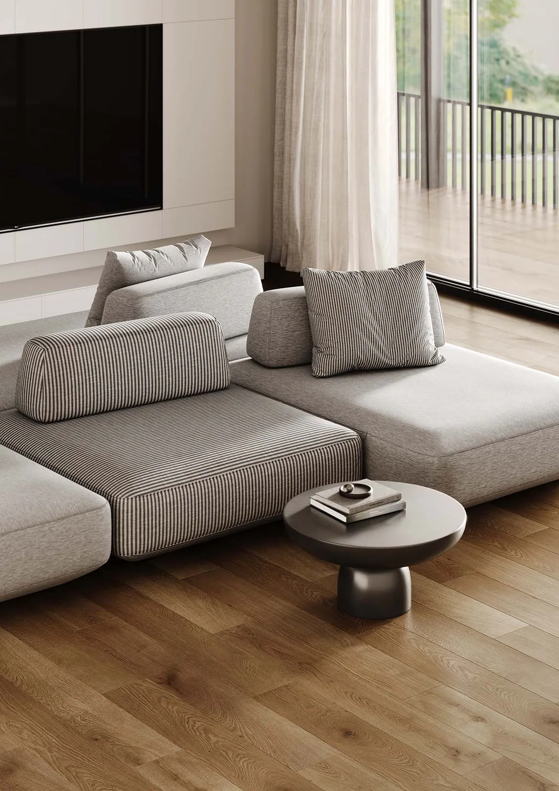 Fargo Bevel Дуб Окленд: в интерьере