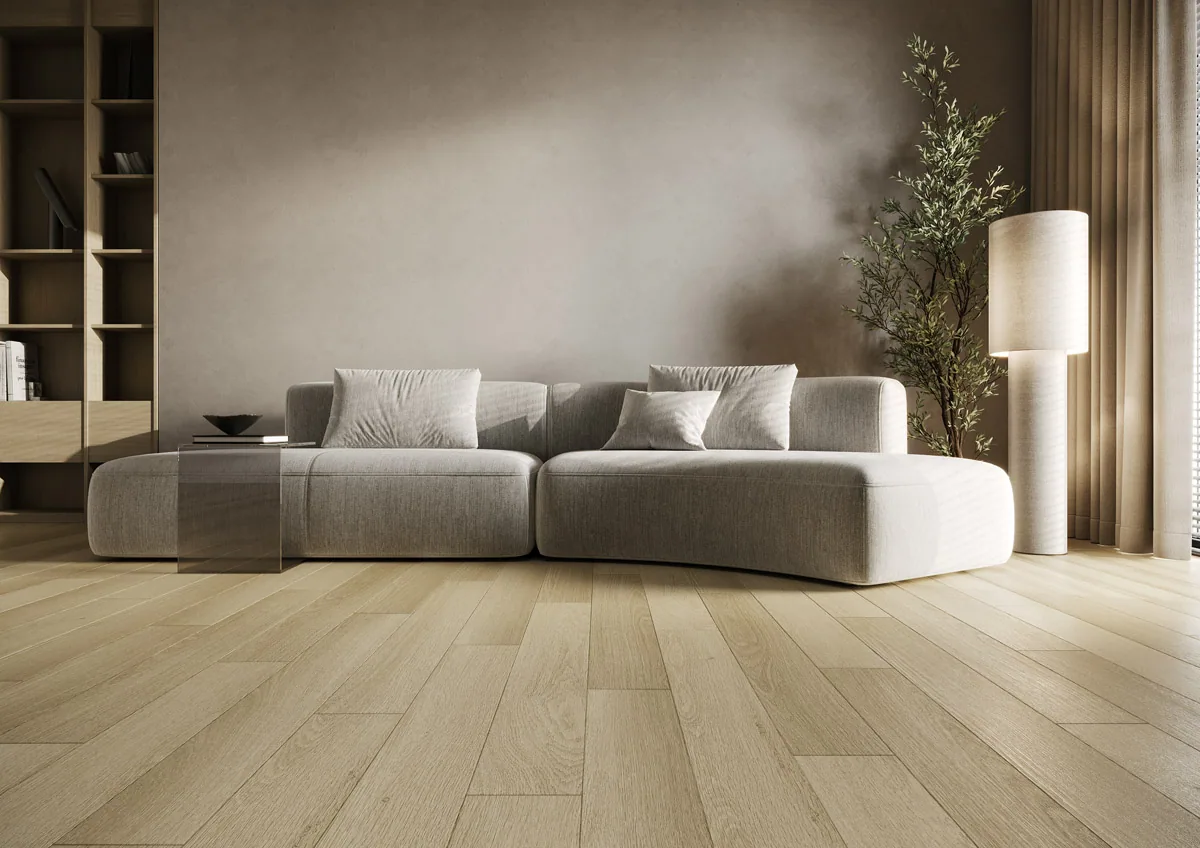 Fargo Comfort LVT Дуб Самуи: в интерьере
