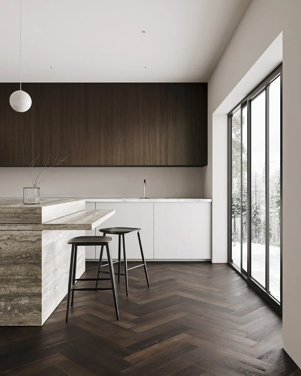 Fargo Bevel Parquet Дуб Стамбул: в интерьере