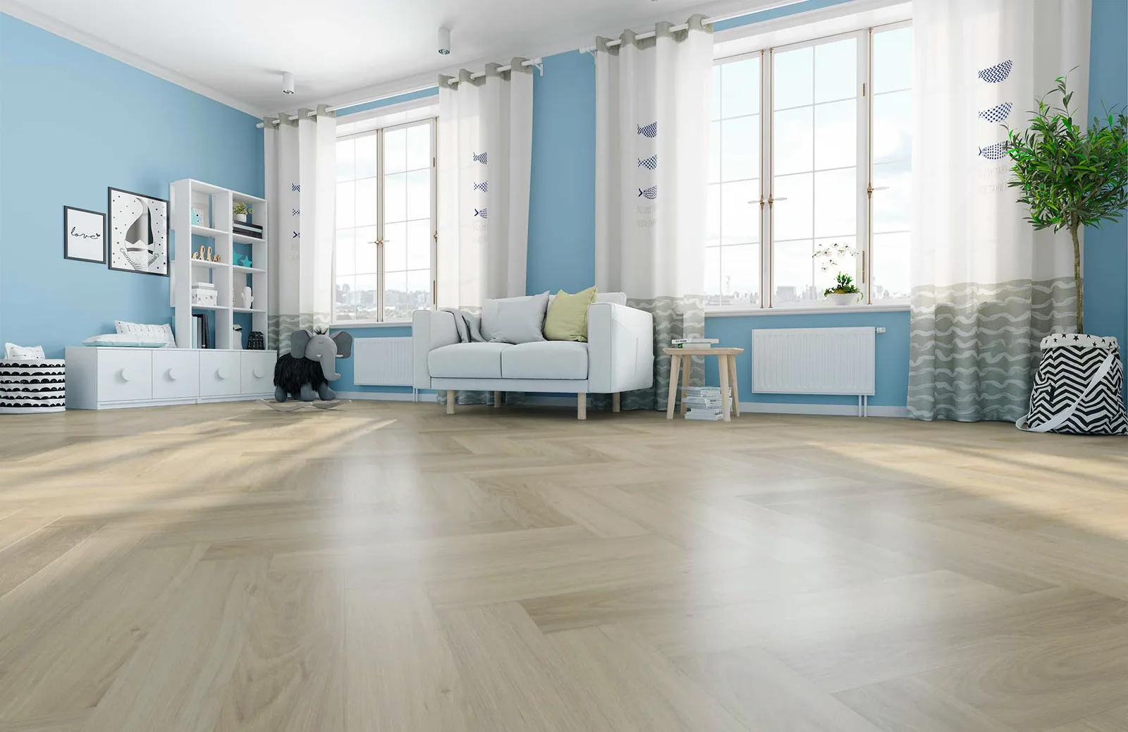 Fargo Parquet Вяз Оксфорд: в интерьере