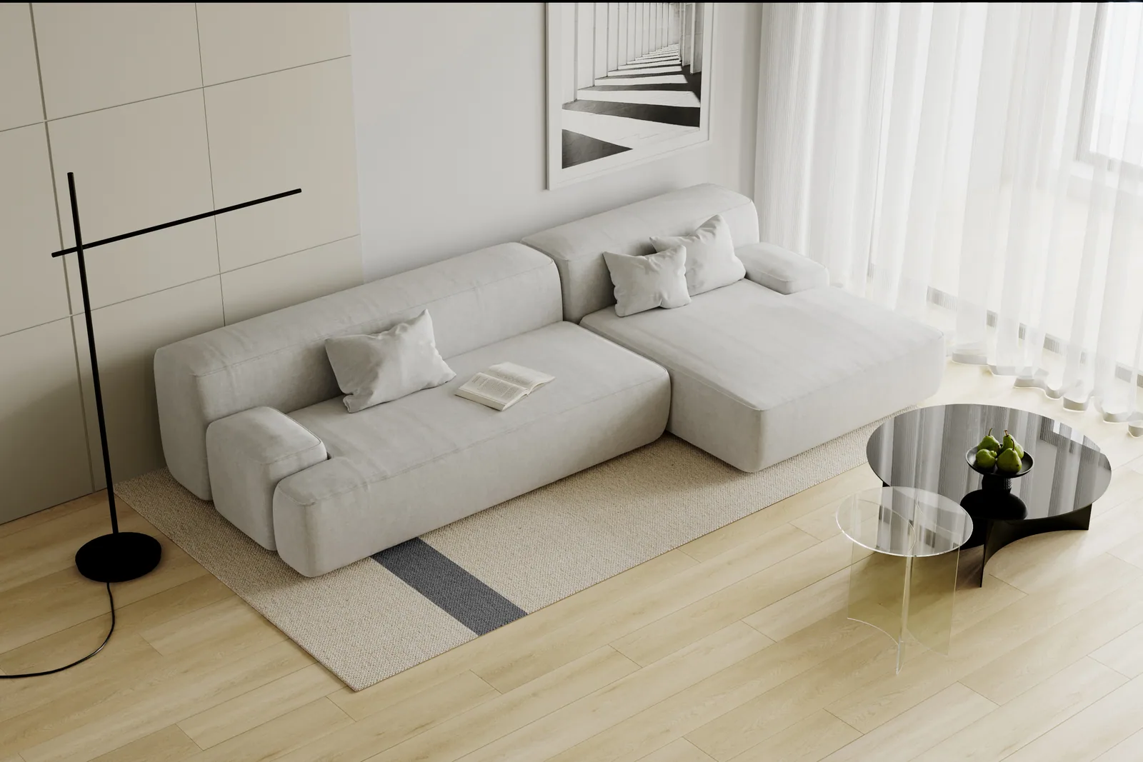 Fargo Bevel Дуб Манчестер: в интерьере