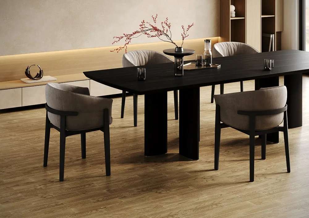 Fargo Quartz Parquet Штучный Дуб Карельский: в интерьере