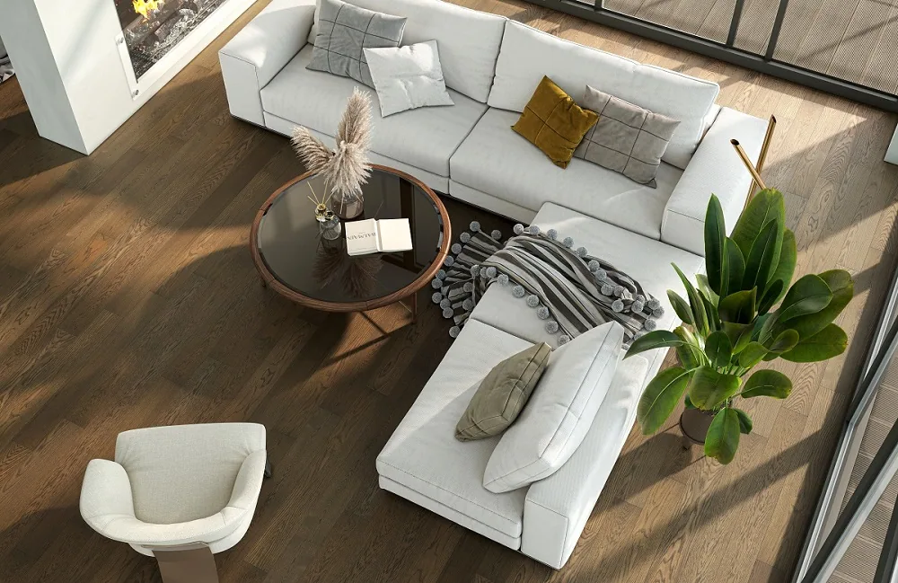Fargo Quartz Parquet Классик 5 мм Дуб Рустикальный: в интерьере