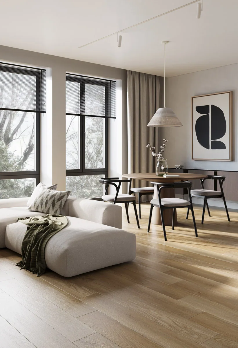 Fargo Bevel Дуб Тибет: в интерьере