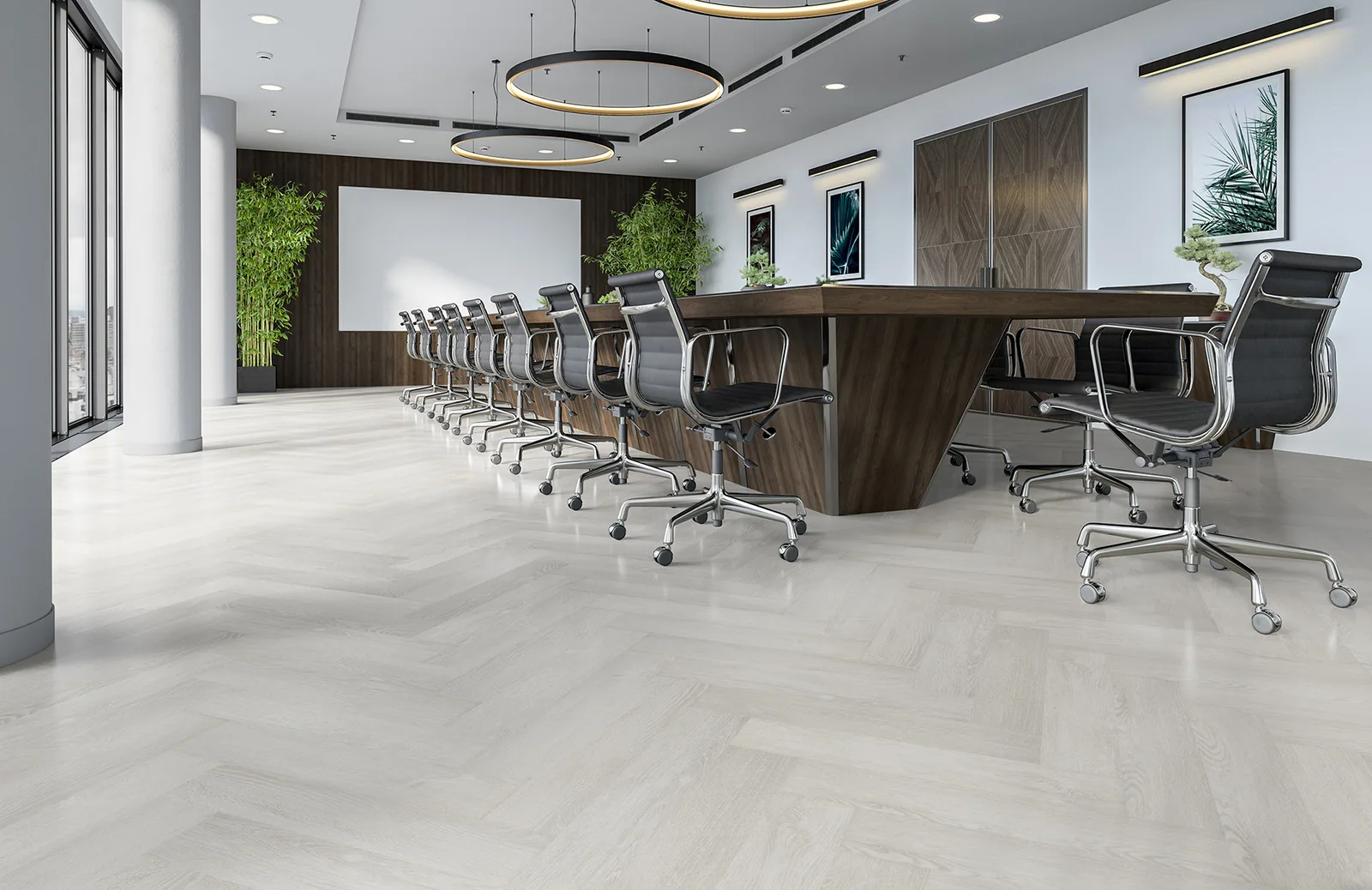Fargo Parquet Дуб Эдинбург: в интерьере