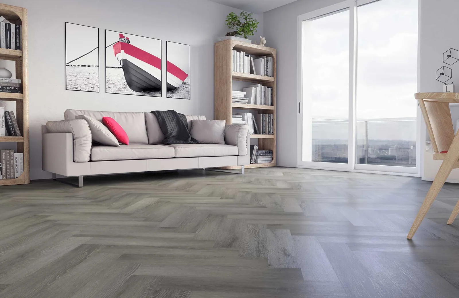 Fargo Parquet Дуб Вулканический Пляж: в интерьере