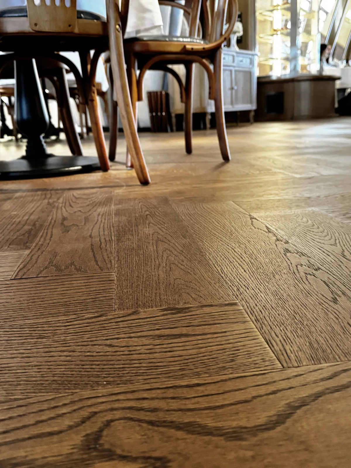 Fargo Quartz Parquet Английская Ёлка Дуб Рустикальный: в интерьере