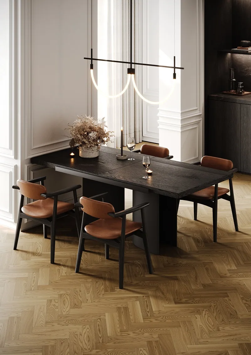 Fargo Quartz Parquet Штучный Вяз Кенигсберг: в интерьере