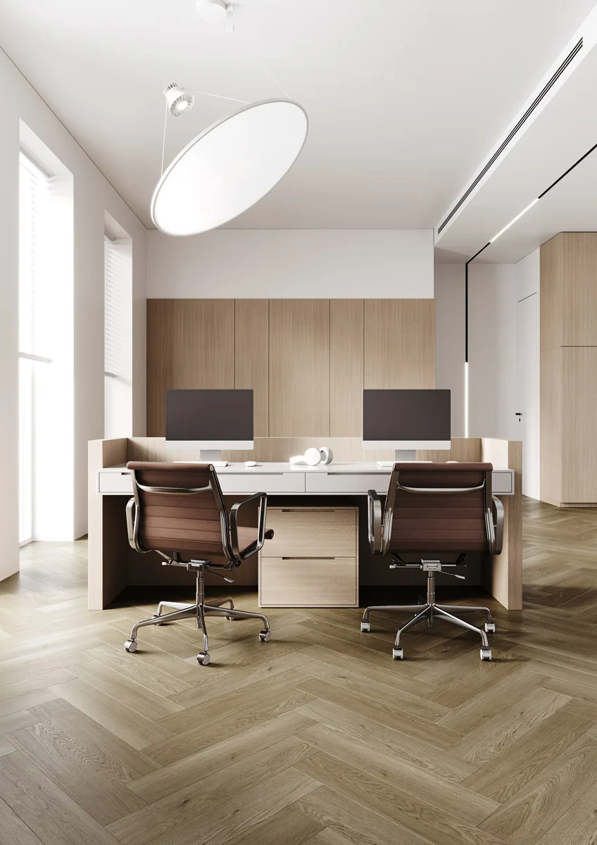 Fargo Bevel Parquet Дуб Морис: в интерьере