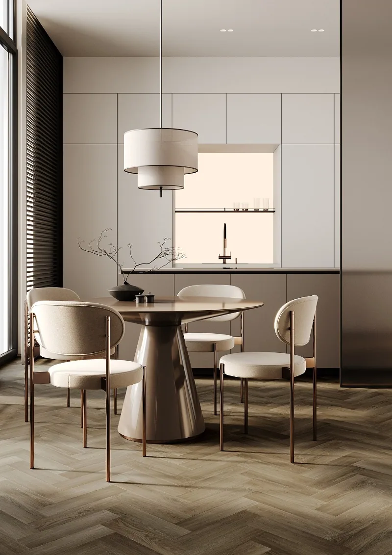 Fargo Herringbone Дуб Ванкувер: в интерьере