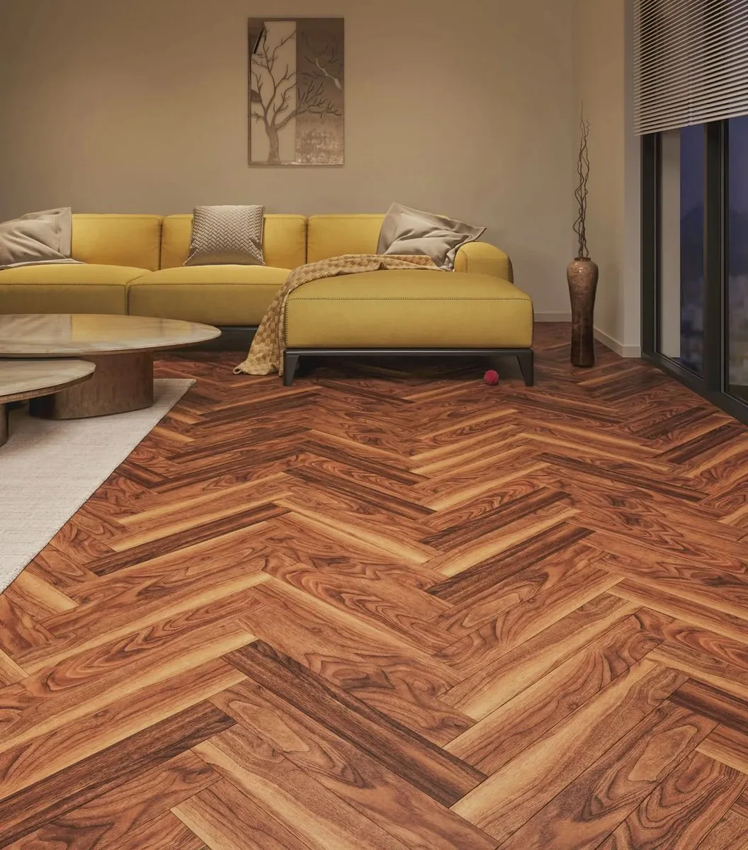 My Step Herringbone Селид: в интерьере