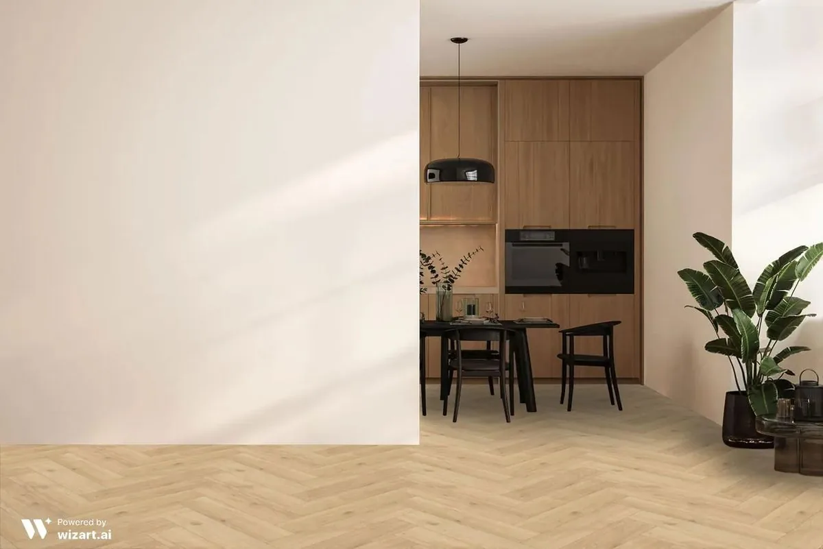 My Step Herringbone Manor+ Дуб Кейптаун: в интерьере