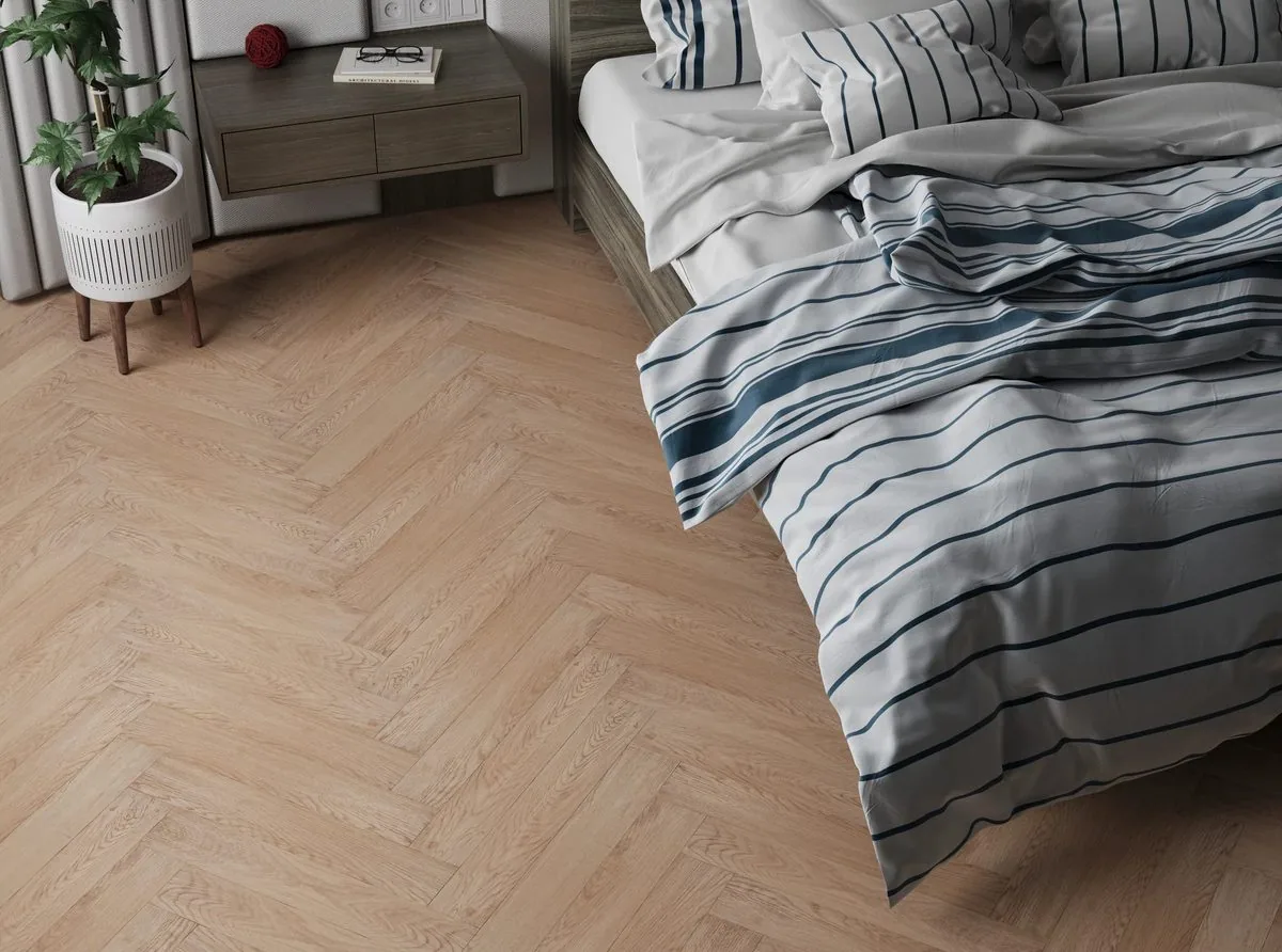 My Step Herringbone Дуб Руан: в интерьере