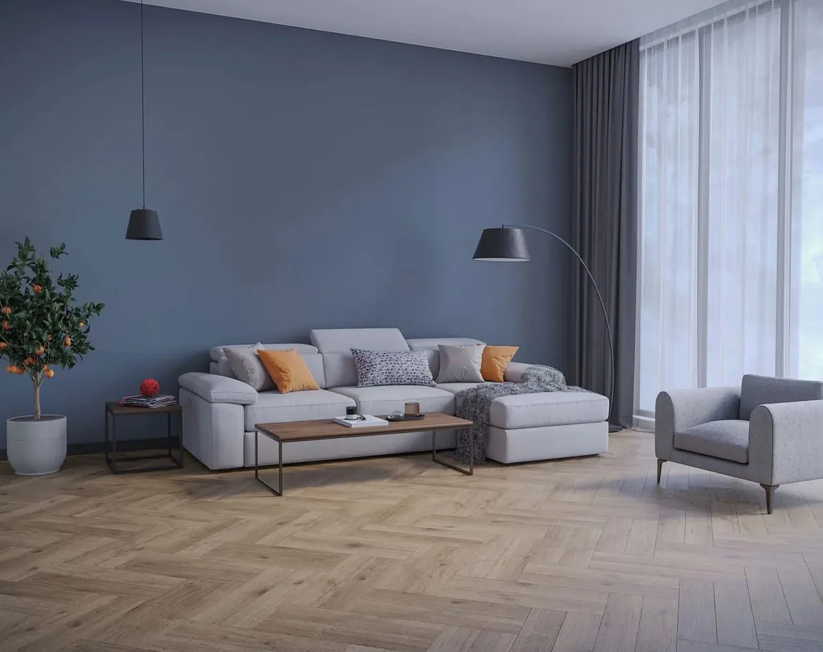 My Step Herringbone Manor+ Дуб Сурин: в интерьере