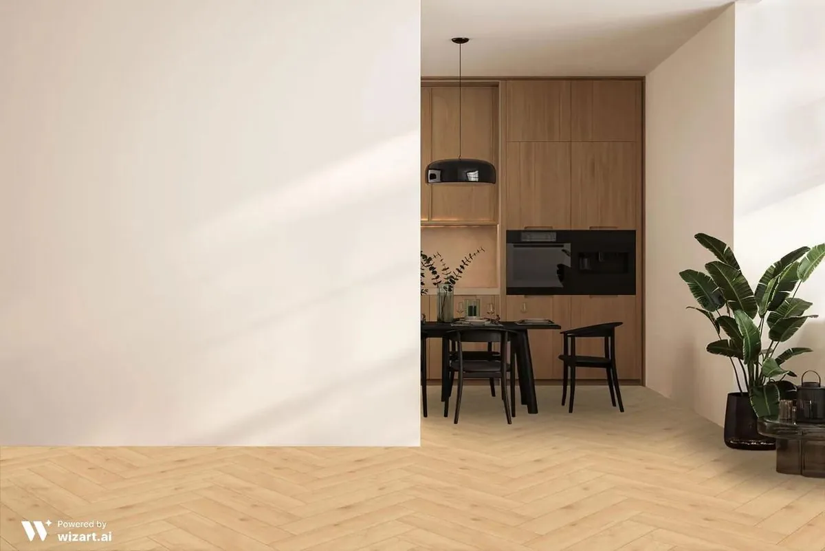 My Step Herringbone Manor+ Дуб Канкун: в интерьере