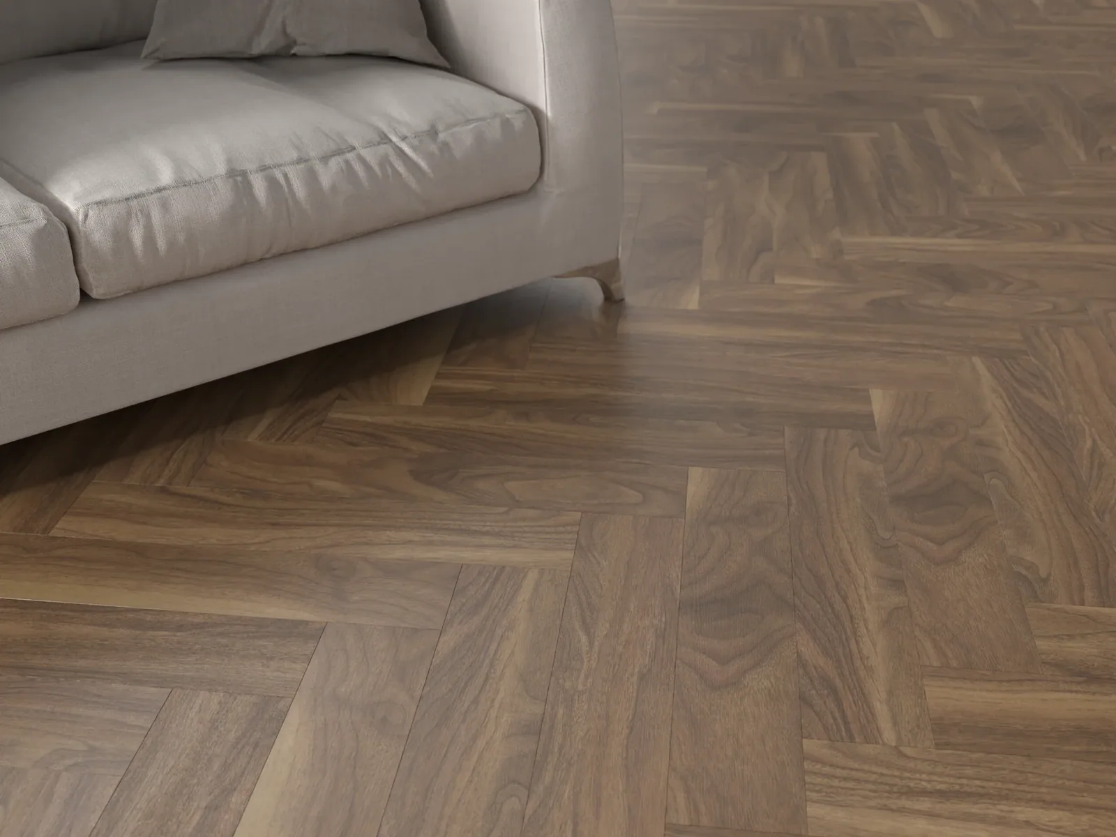 My Step Herringbone Селид: в интерьере