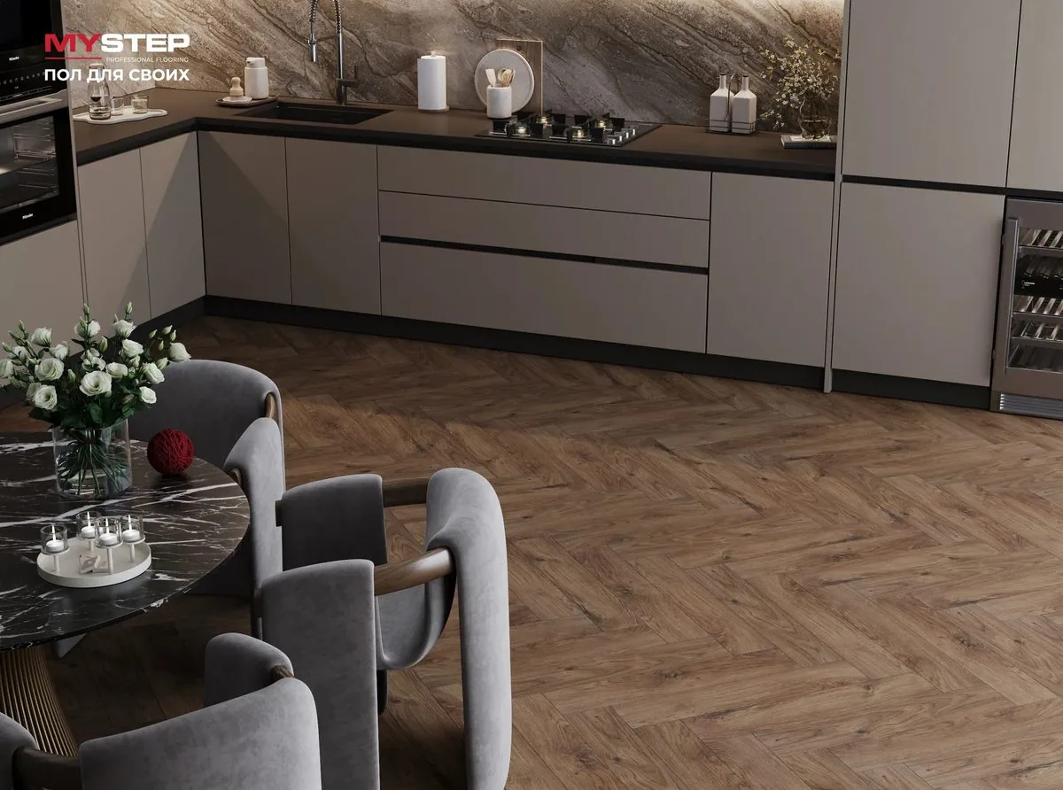 My Step Herringbone New Лорето: в интерьере