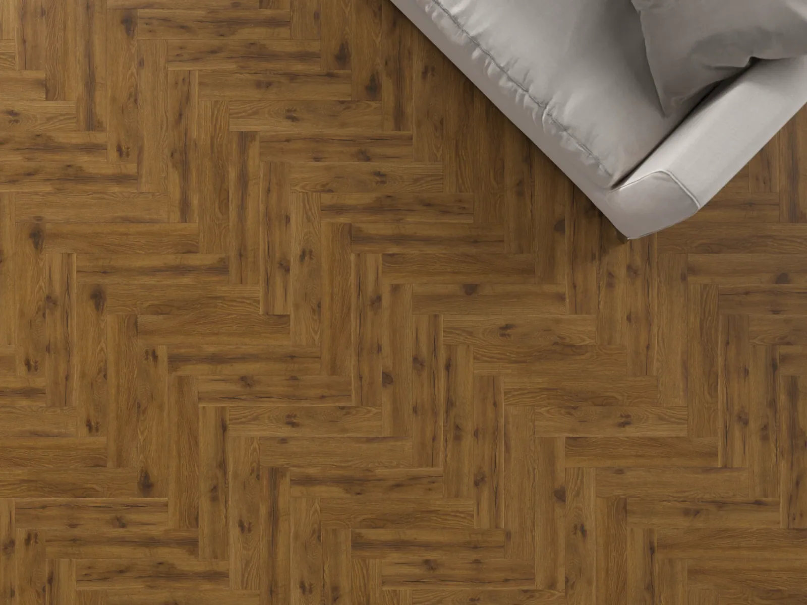 My Step Herringbone Зала: в интерьере