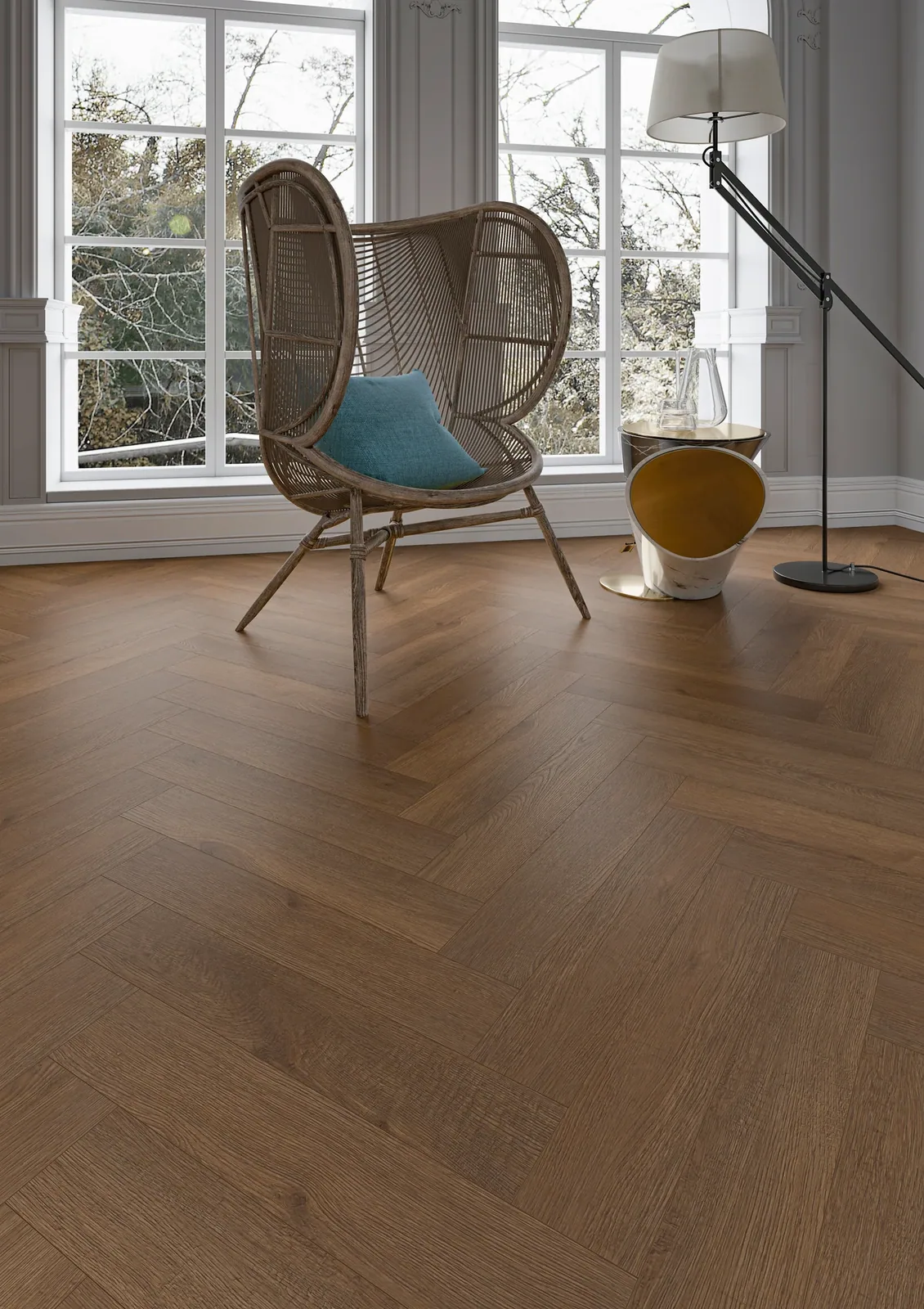 My Step Herringbone 12 New Гранд: в интерьере