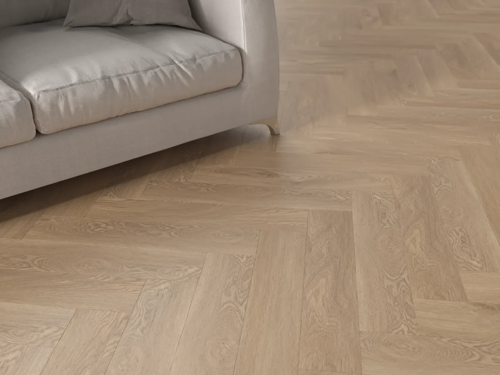 My Step Herringbone Дуб Бордо: в интерьере