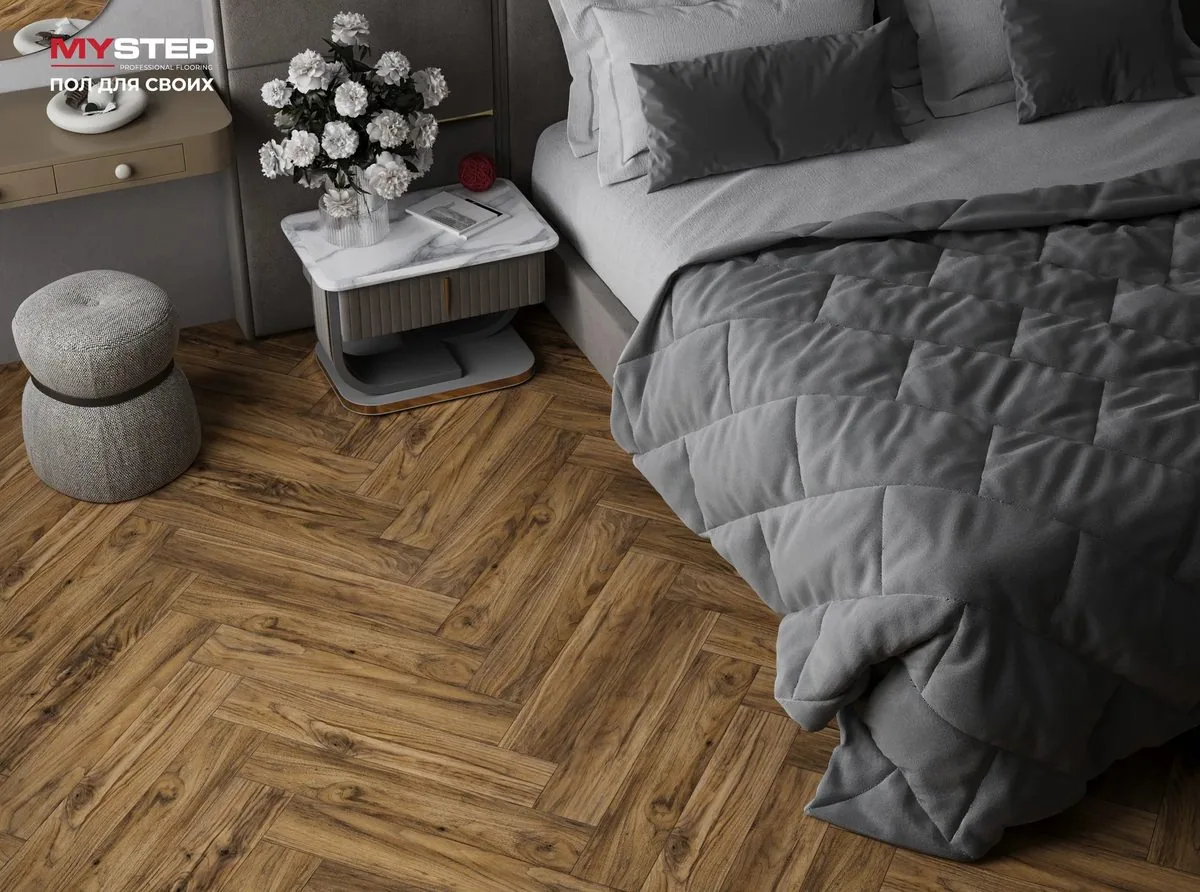 My Step Herringbone New Моа: в интерьере