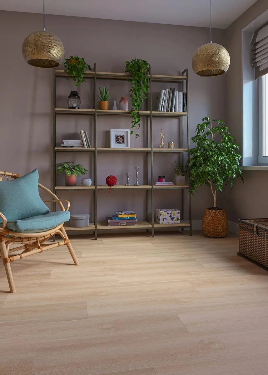 My Step Aqua SPC 4 mm 232 Иден: в интерьере