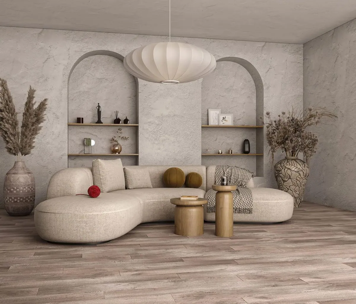 My Step Terra Aqua Block Дуб Вена: в интерьере