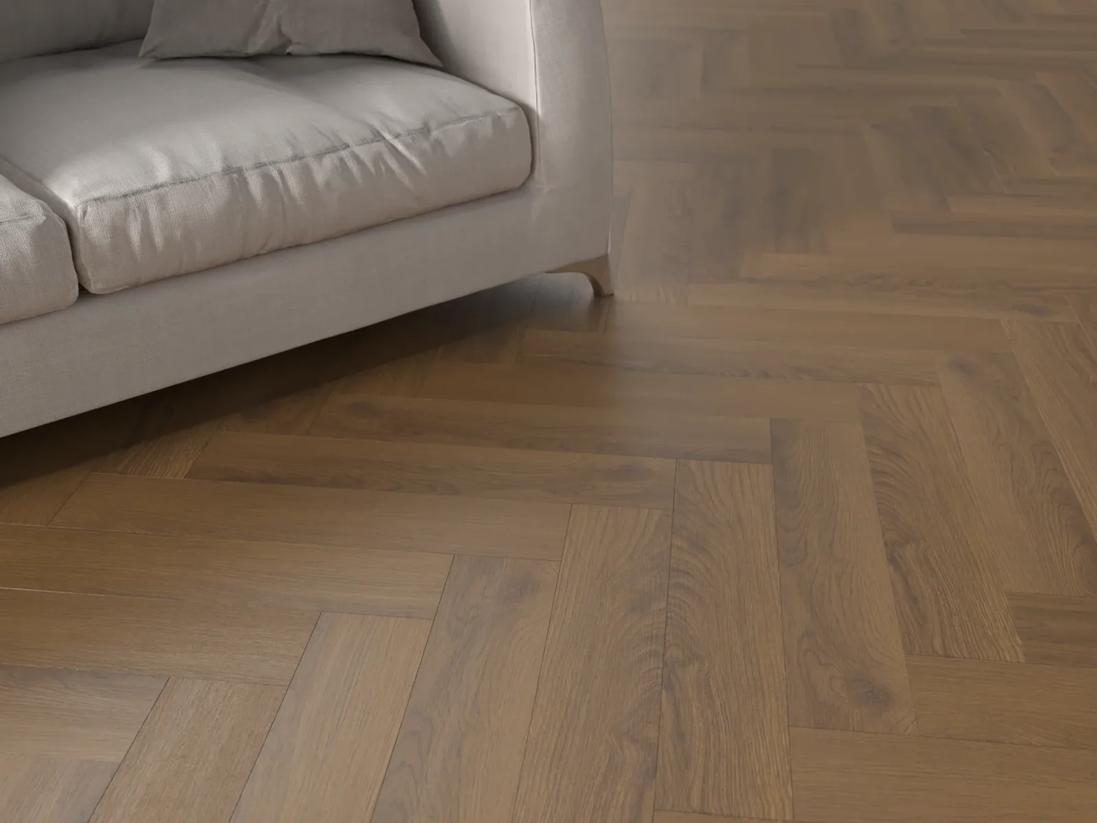 My Step Herringbone 8 Форза: в интерьере