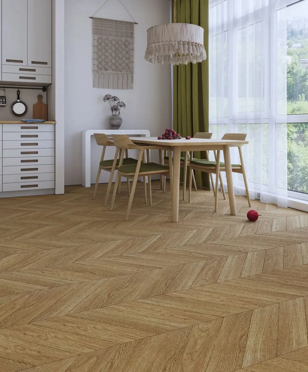 My Step Herringbone Chevron Rimi: в интерьере