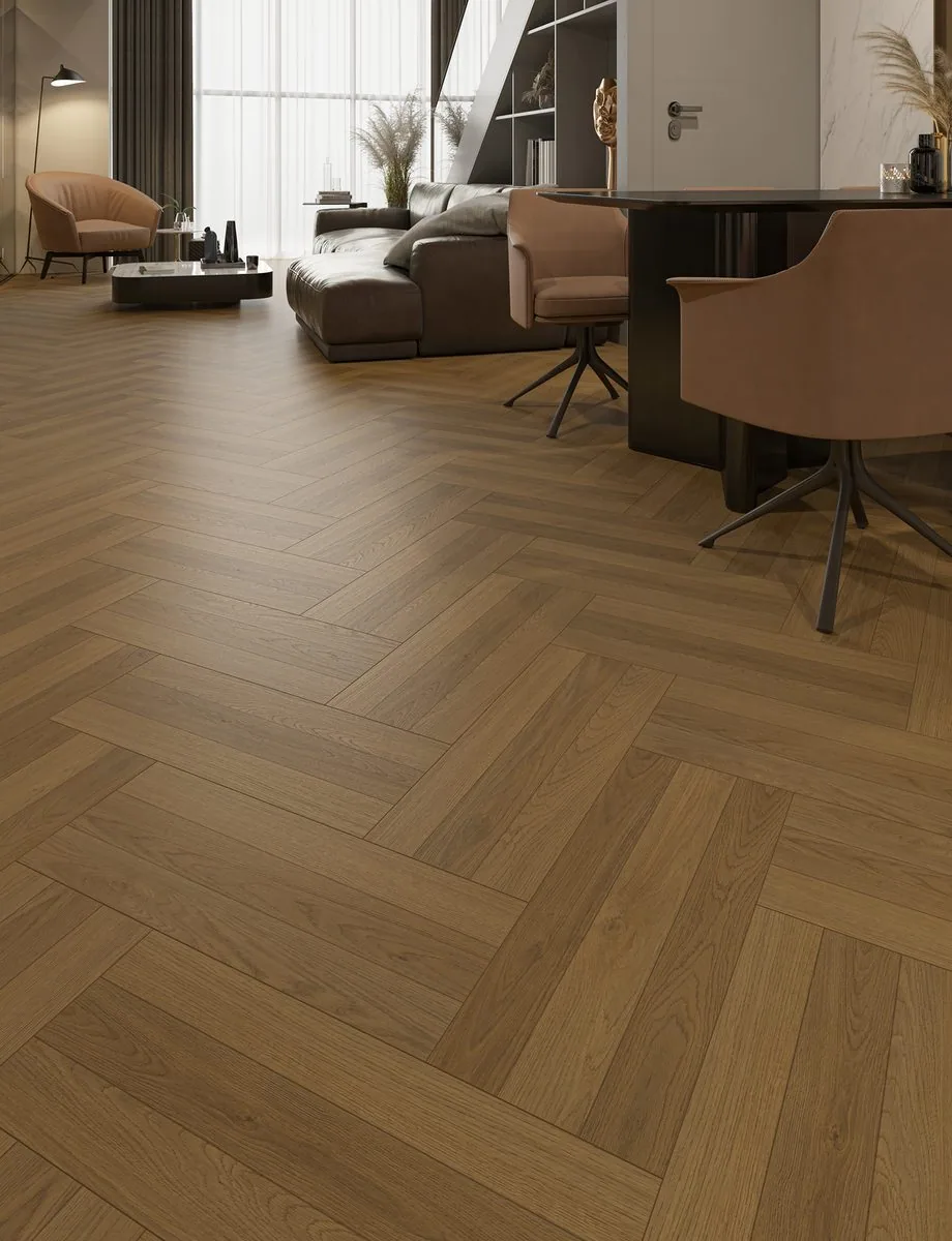 My Step Herringbone 8 3 strips Вега: в интерьере