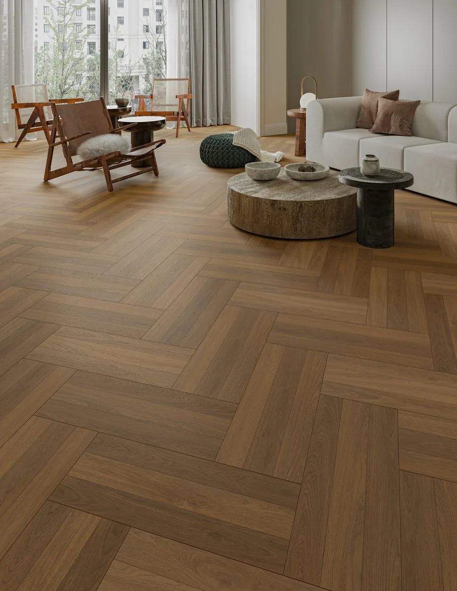 My Step Herringbone 8 3 strips Кион: в интерьере