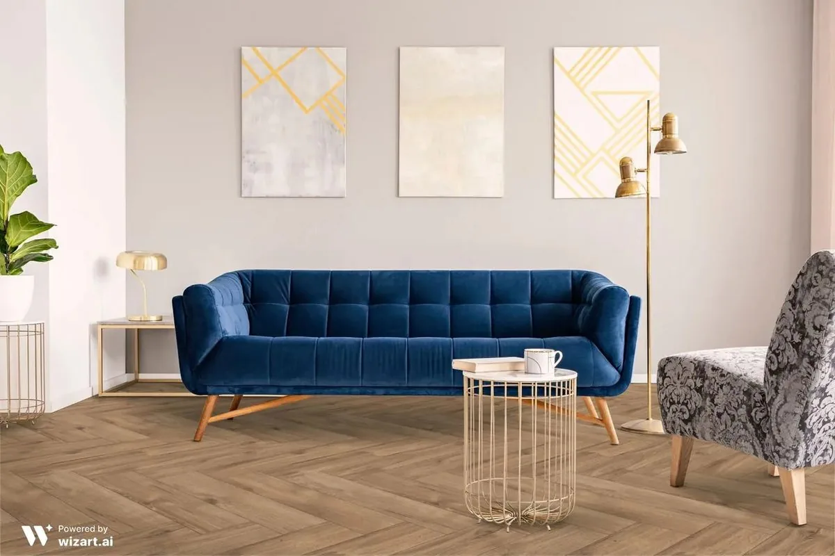 My Step Herringbone Manor+ Дуб Гавана: в интерьере