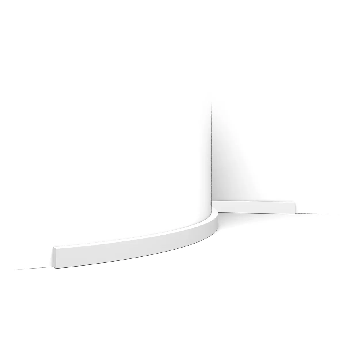Плинтус гибкий Duropolymer, 10x20 мм