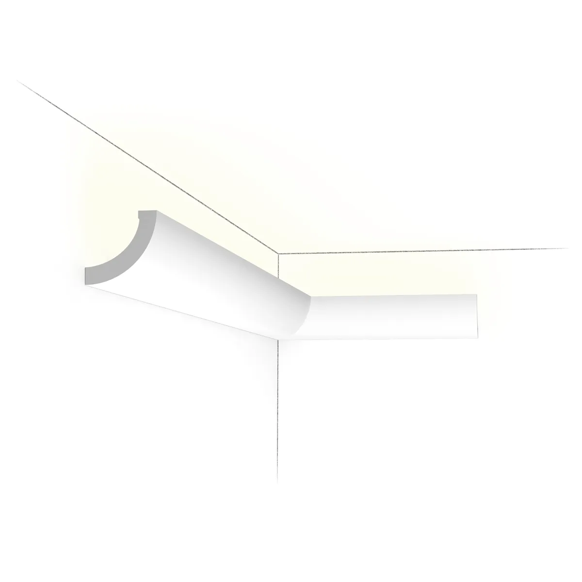 Профиль для скрытого освещения Purotouch, 50x50 мм