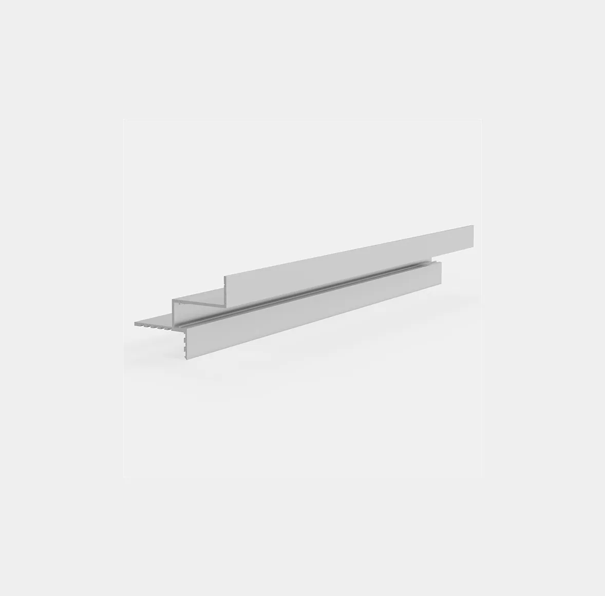 Парящий потолочный профиль Pro Design Gipps 602 белый, 2700x60x45 мм