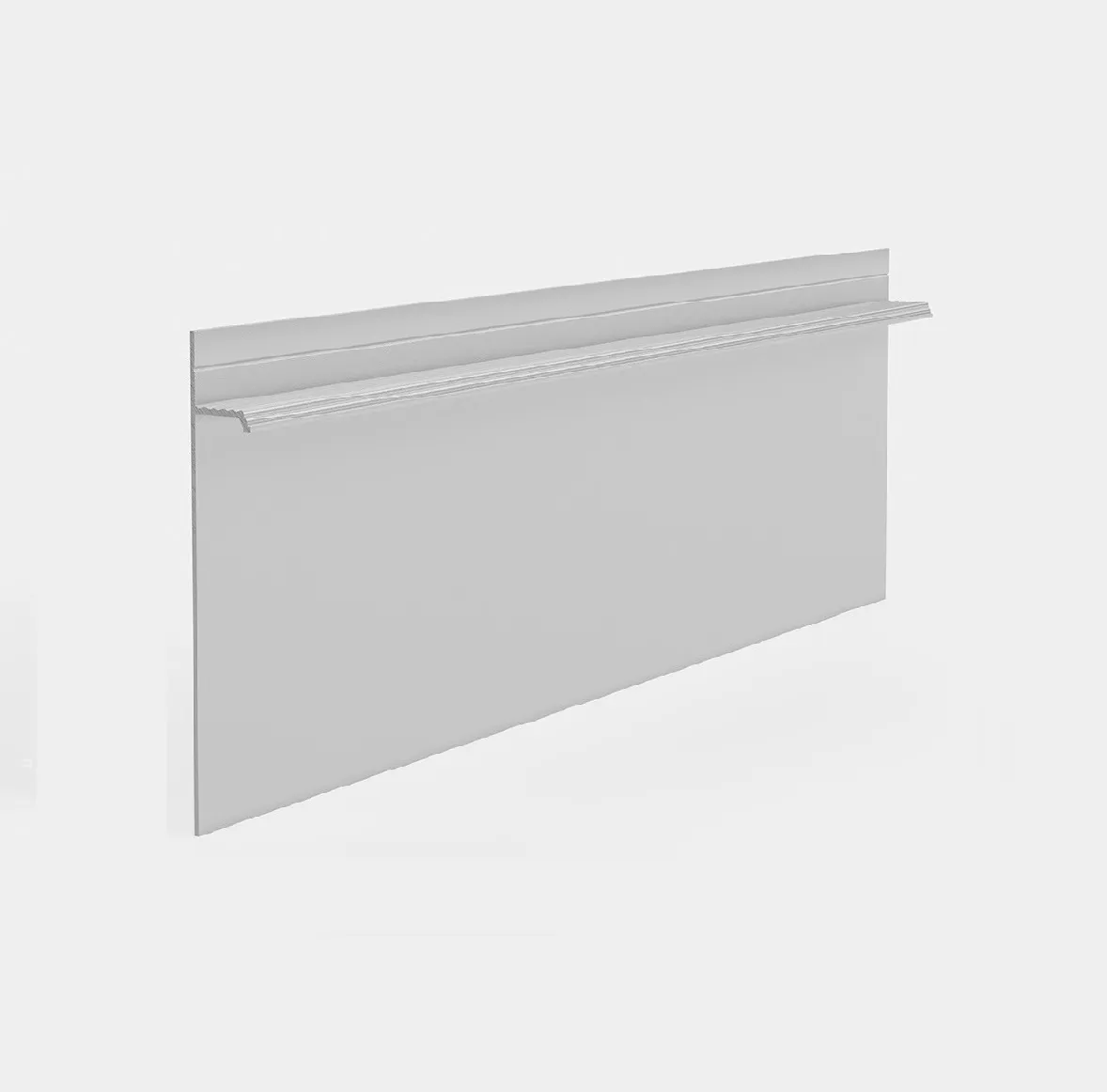 Плинтус скрытого монтажа Pro Design 323 белый, 2700x14,5x98,6 мм