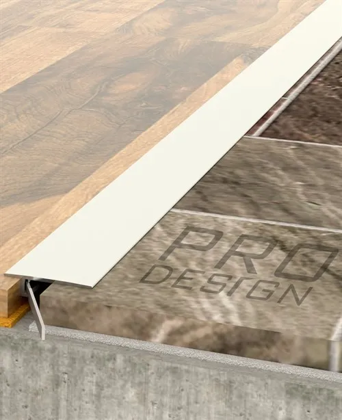 Порог алюминиевый Pro Design Doorstep 571 анодированный, 1800x25x6 мм
