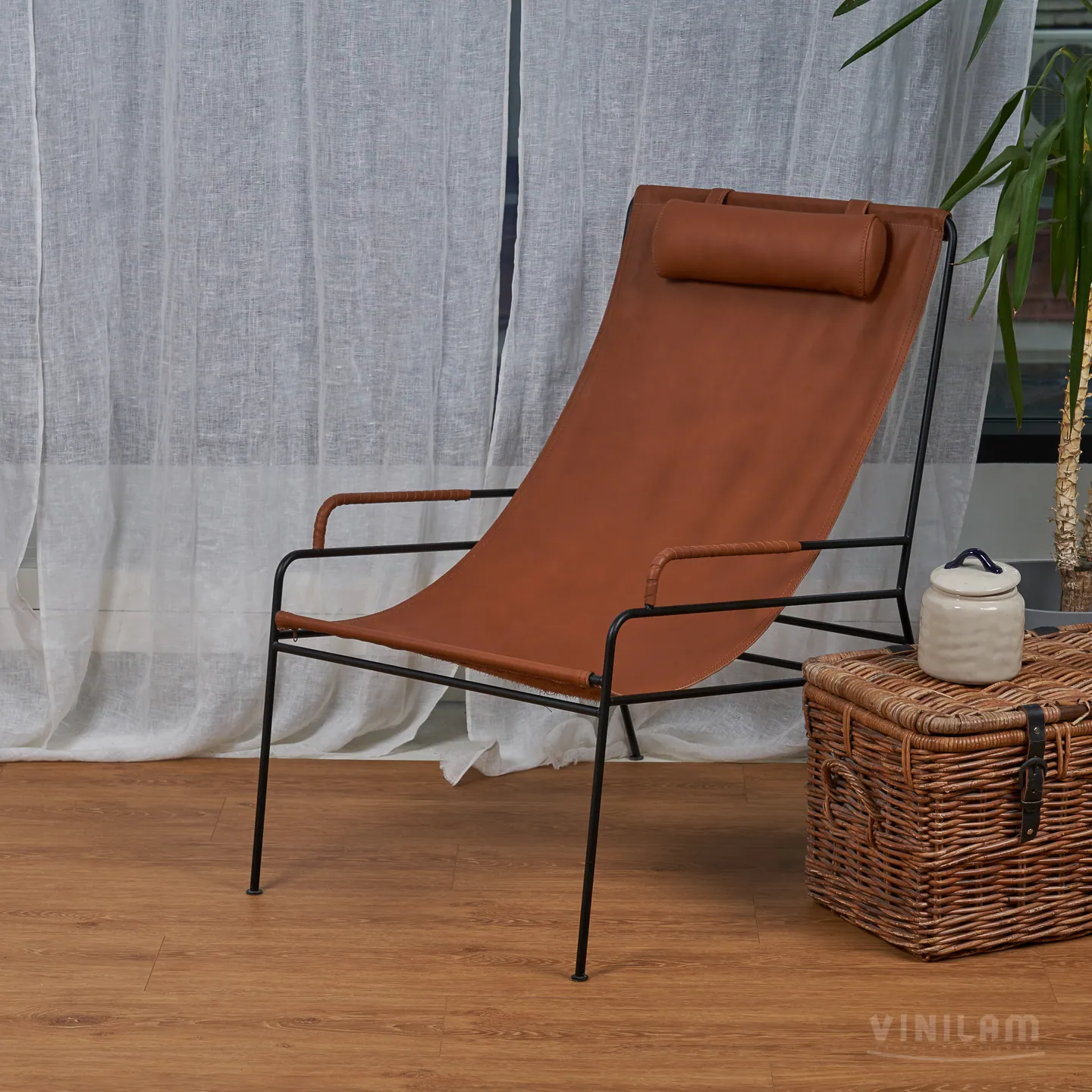 Vinilam Cork WPC Дуб Мейс: в интерьере