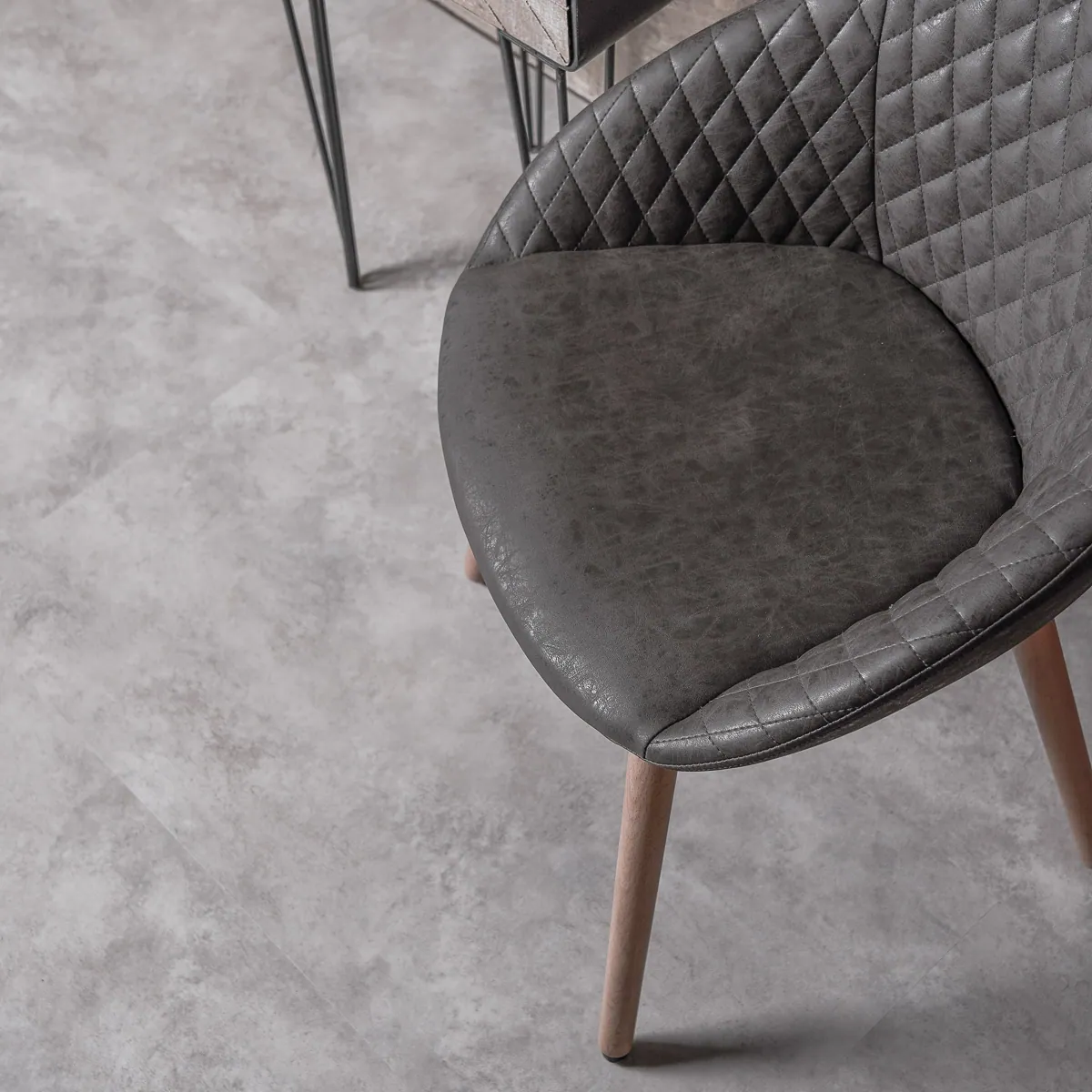 Vinilam Ceramo XXL Stone Glue Бетон: в интерьере