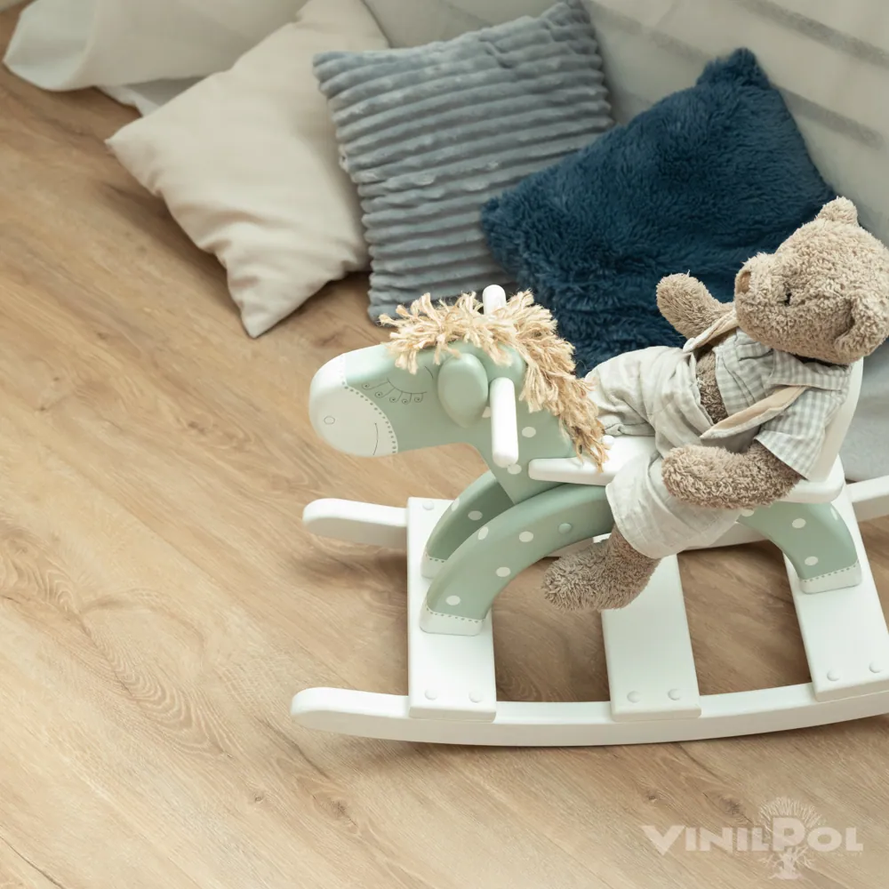 Vinilam VinilPol SPC Дуб Бари: в интерьере