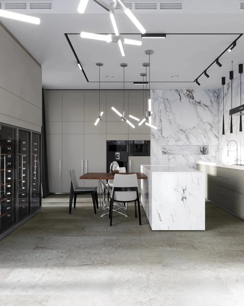 Vinilam Ceramo XXL Stone Glue Португальский Камень: в интерьере